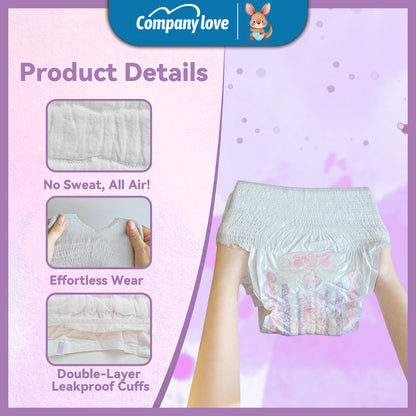 [VISAYAS Free shipping] Company Love Menstrual Pants, 5 Pieces × 20 Packs, M–3XL