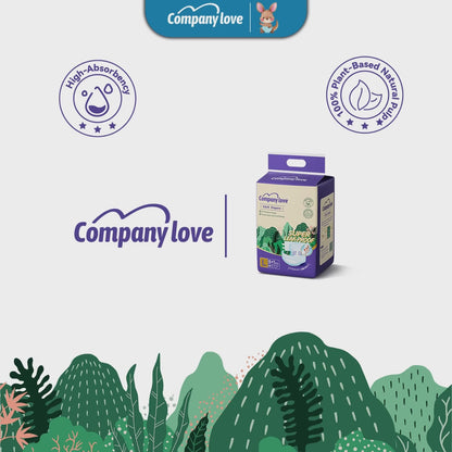 Company love Ultra-high Quality Adult Tape Diapers 9 Pieces × 7 Packs, M–XL